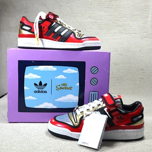 Adidas Forum Low The Simpsons Duff Size 7.5 New With Box - Picture 1 of 21