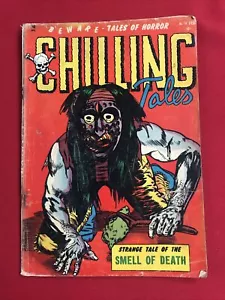Chilling Tales fumetto numero 14 aprile 1953 - Foto 1 di 7