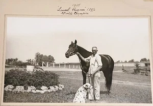 1938 Vintage Photo of Laurel Hanover Racehorse World's Champion - Picture 1 of 3