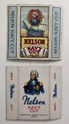 2 International Tobacco Co Nelson Navy Cut Cigarette Packets