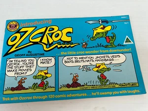Introducing Oz Croc By Geoff Augustine No 1 Australian Comic Book Vintage 1980’s - Picture 1 of 6