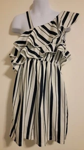Girls Summer Outfits Size 7 white/blue - Picture 1 of 2