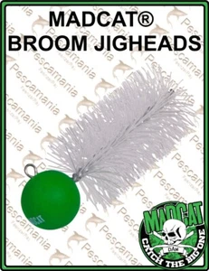 Madcat® BROOM JIGHEAD testina piombata vertical jigging siluro 2PCS GR.80 - Foto 1 di 1