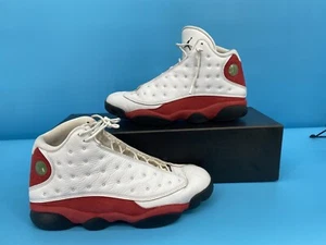 Jordan 13 Herren Größe 13 Schuhe Weiß Rot Retro Chicago 2017 Turnschuhe - Bild 1 von 24