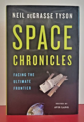 Space Chronicles by Neil deGrasse Tyson | With attached inscribed note | 1st ed - Image 1 of 4