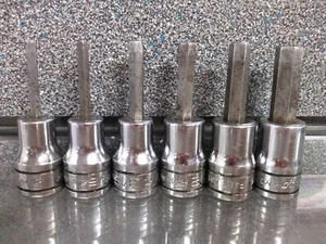 Snap On | 6 Piece 3/8" Drive Hex Sockets | Used | Ships Fast - Picture 1 of 1