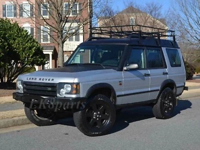 DA5645 Front HeavyDuty Steel Winch Bumper Black for Land Rover Discovery 2 99–04 - Image 1 of 4