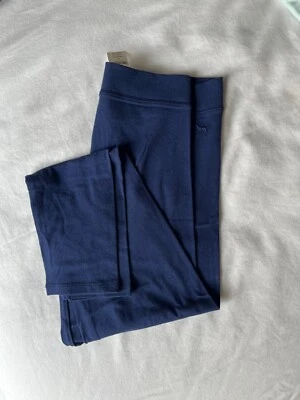 Victoria's Secret ROSA 7/8 Hasta el Tobillo Algodón Yoga Leggings en Azul Marino, Talla S Foto 1 de 2