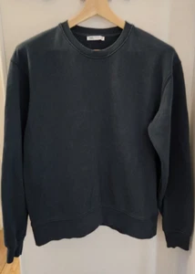 ZARA Mens Jumper Size Medium Crew Neck Jumper Dark Green - Picture 1 of 7