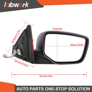 Labwork Back Mirror For Honda Accord 2013-2016 Non-Heated Passenger Right Power - Picture 1 of 9