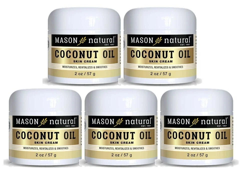 Mason Natural Coconut Oil Beauty Cream - 2oz