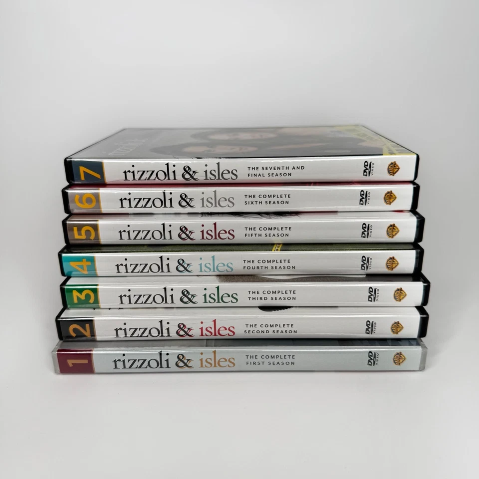 Rizzoli & Isles: Complete TV Series - Seasons 1-7 (DVD, 2010-16) Angie Harmon - Image 1 of 3