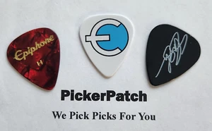 Epiphone Heavy guitar picks Slash historic red pick 3 picks #122 - Picture 1 of 2
