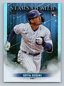 SEIYA SUZUKI RC STARS OF MLB 2022 TOPPS CUBS - Picture 1 of 2