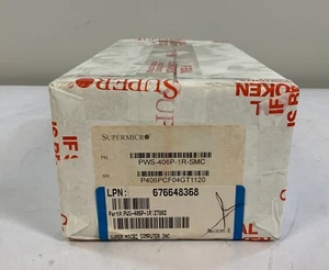 SuperMicro PWS-406P-1R 80 Plus Gold 400W Power Supply-M2D - Photo 1/6