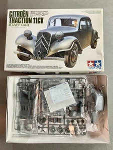 Citroen 11CV Staff Cartraction-Tamiya 1/35 Raro - Picture 1 of 1