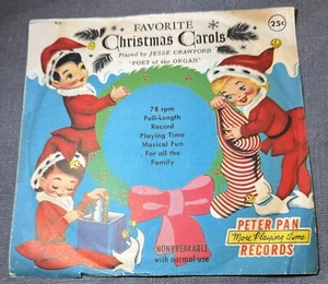 LIEBLINGSWEIHNACHTSLIEDER - PETER PAN RECORDS # X12 - 1955 - SEHR GUTER ZUSTAND + - Bild 1 von 3