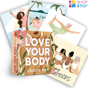 LOVE YOUR BODY AFFIRMATIONS CARDS DECK LOUISE HAY SELF-CARE ORACLE HAY HOUSE NEW