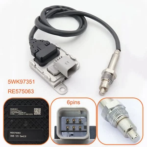 RE575063 SNS920 5WK97351 A2C16635300-04 Nitrogen Oxide Nox Sensor for John Deere - Picture 1 of 10