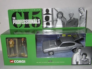 CORGI CLASSICS - THE PROFESSIONALS FORD CAPRI PLUS METAL FIGURES - MIB - Picture 1 of 8