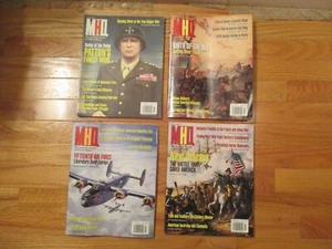 MHQ Military History Quarterly 2001 Magazine 4 magazines Free Shipping US - Picture 1 of 6