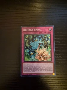 Yugioh Doom of Dimensions - Dominus Spiral - Secret Rare - DOOD-EN079 - Picture 1 of 2