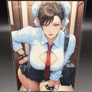 Chun-Li Anime Waifu Card Doujin ACG Goddess Holo - Picture 1 of 4