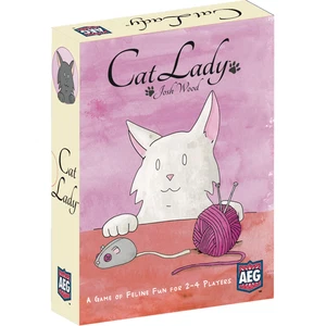 CAT LADY - A GAME OF FELINE FUN FOR 2-4 PLAYERS PARTY GAME AEG - JOSH WOOD NEW - Picture 1 of 5