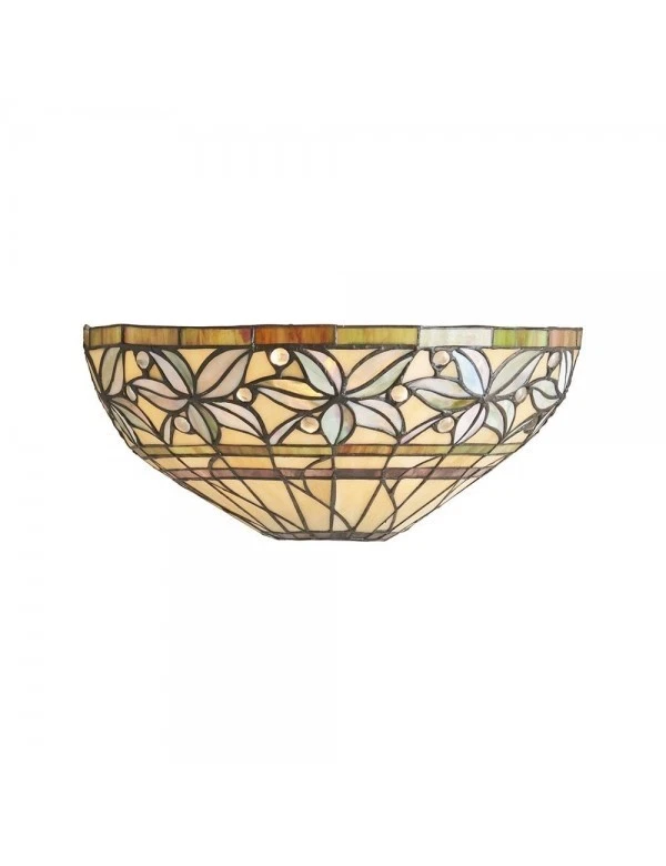 Tiffany Interiors 1900 Ashtead 63917-Glass Wall Washer-Tiffany Wall Light Shade - Image 1 of 1