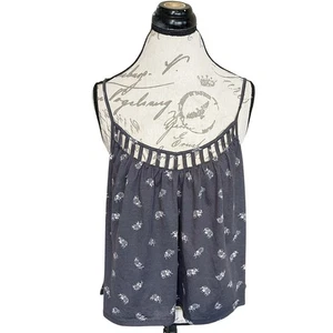 Mudd Women’s Blouse Tank Sz XL Sleeveless Retro Boho Bohemian Y2k 90s 2000's - Picture 1 of 10