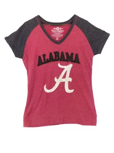 Three Square Univ of Alabama T-Shirt Damen XL rot/schwarz erhabene Buchstaben Artikel 2392 - Bild 1 von 8