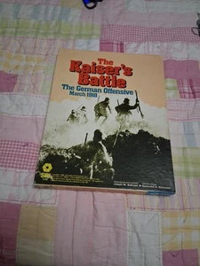 Kaiser's Battle (SPI 1980) Boxed Version / Komplett / Gesamt Gd bis sehr guter Zustand - Bild 1 von 6