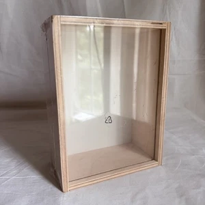 Ikea BAS Shadow Box WOOD FRAME Wall Decor DISPLAY ~ FACTORY SEALED 1995 Poland - Picture 1 of 17