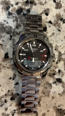 Tissot T-Touch II Titanium Analog & Digital Men's Watch - Image 1 of 4