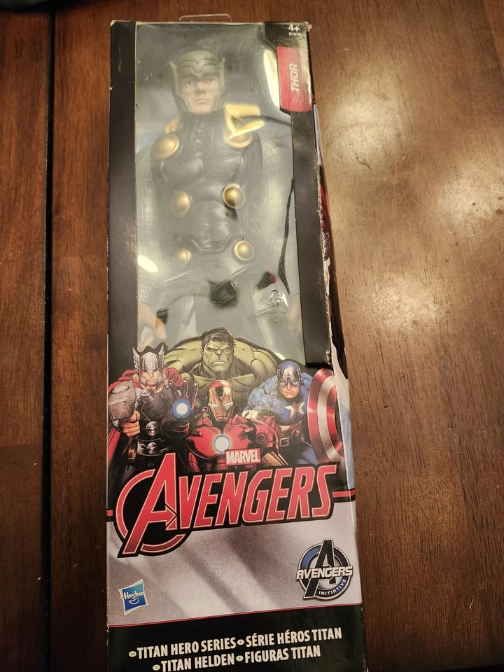 Titan Hero Series Thor 12 pol. Boneco de ação da Marvel Avengers... (novo na caixa) - Imagem 1 de 4
