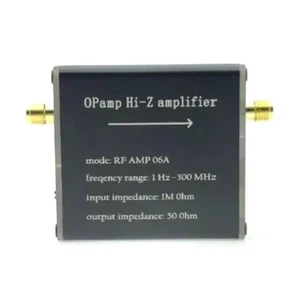 Hi-Z Amplifier 06A 1Hz-300MHZ 50 Ohm High Impedance Amplifier B7X42374 - Foto 1 di 6