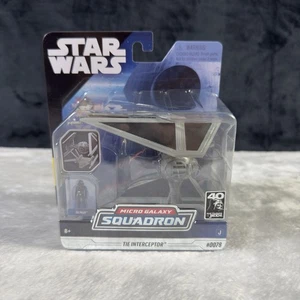Star Wars Micro Galaxy Squadron Serie 4 TIE Interceptor 0078 Jazwares - Foto 1 di 3