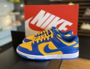 NIKE DUNK LOW RETRO UCLA 6.5 BLUE JAY UNIVERSITY GOLD sb concepts verdy futura - Bild 1 von 5