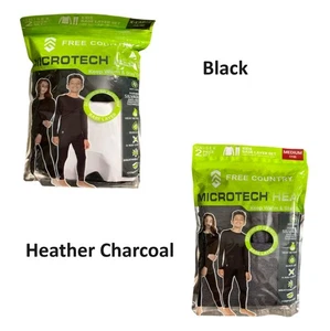Free Country Youth Unisex 2 Piece Base Layer Long Sleeve and Pant Set - Picture 1 of 5