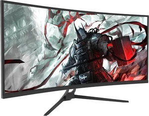 ASC Gaming Monitor 34" Ultra-Wide WQHD 3440x1440 VA DP HDMI Adaptive Sync 165Hz - Bild 1 von 5