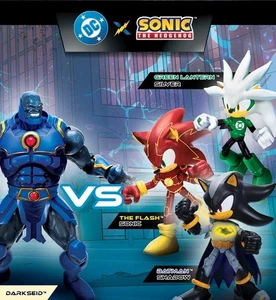 Figura de acción DC x Sonic the Hedgehog 5" paquete múltiple potencia vs velocidad PREVENTA - Imagen 1 de 2