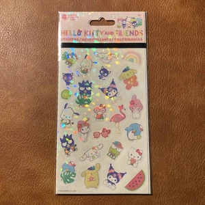 Hello Kitty and Friends - Sanrio - Tropical Summer - 4 Sticker Sheets - Picture 1 of 2