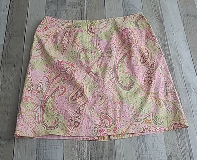 Falda para mujer Talbots talla 16 cachemira frontal con cremallera forrada bolsillo trasero abertura ver fotos Foto 1 de 4