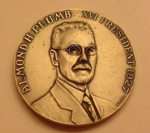 1927 ROCHESTER NUMISMATISCHE ASSOC PRÄSIDENTENMEDAILLE - Bild 1 von 2
