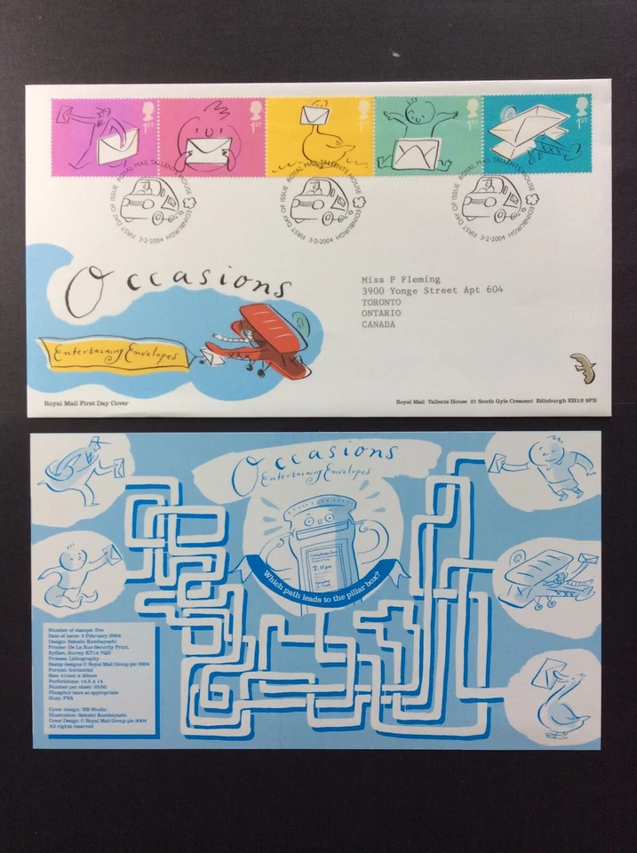 BroadviewStamps Great Britain #2182a FDC.  Yes, combined shipping is offered. - Image 1 of 1