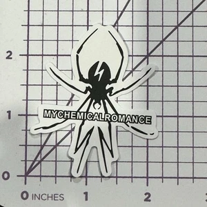 My Chemical Romance Spider Logo - Vinyl Decal Sticker Bomb Pop Punk Rock EMO Alt - Picture 1 of 7
