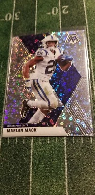 2020 NFL Mosaic Marlon Mack Mosaic Prizm Indianapolis Colts - Image 1 of 4