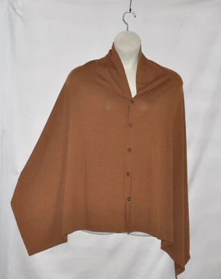 Joan Rivers Cape Style Knit Pullover Top with Buttons Size 0/S Missy - Image 1 of 2