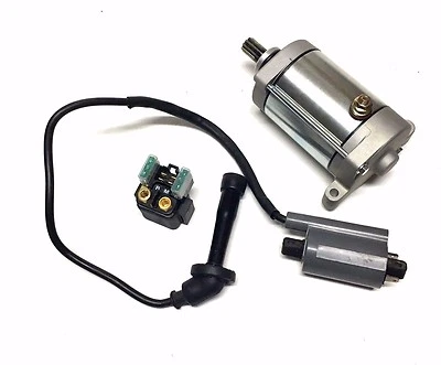 2007 2008 YAMAHA WOLVERINE 450 YFM450 STARTER MOTOR IGNITION COIL RELAY SOLENOID - Imagem 1 de 4