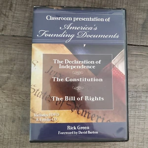 Classroom Presentation of America's Founding Documents 4 DVD 4 CD Set Rick Green - Picture 1 of 2